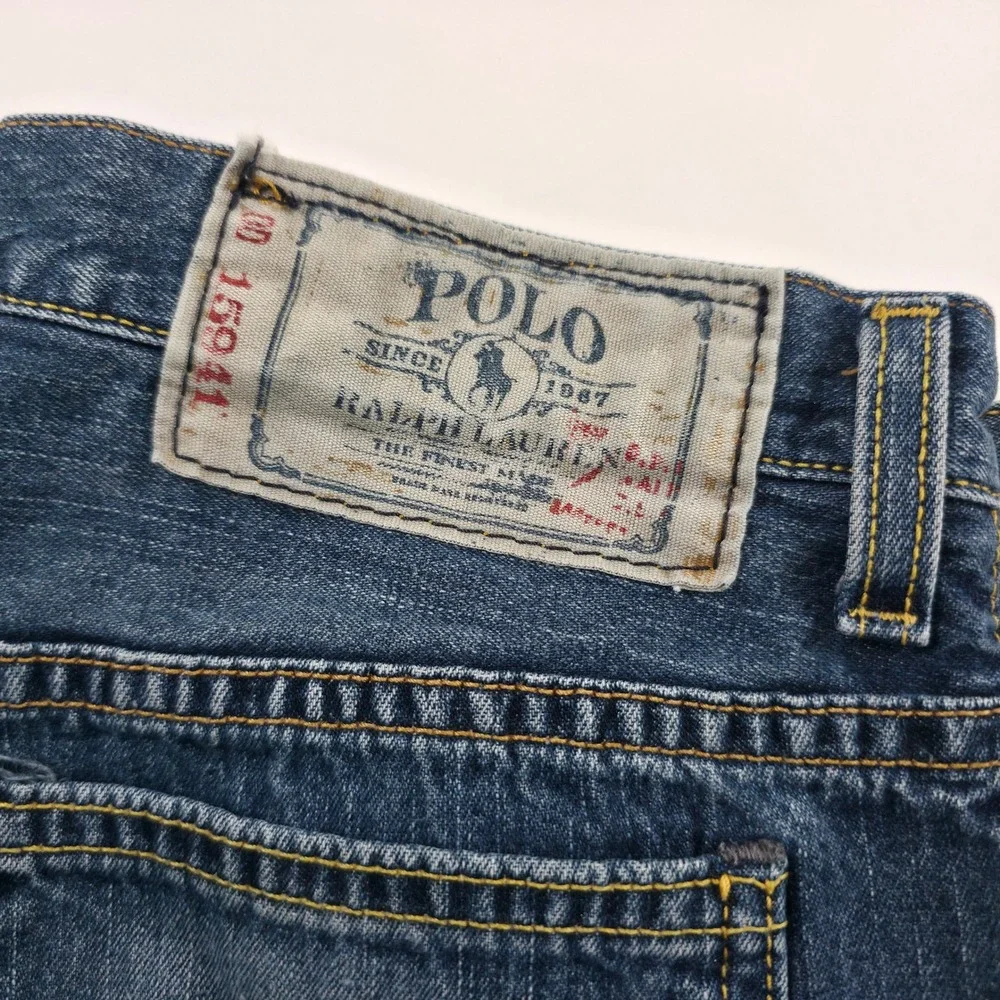 Polo Ralph Lauren Thompson Jeans Boys Size 20 Blue Straight Leg Denim 320084701